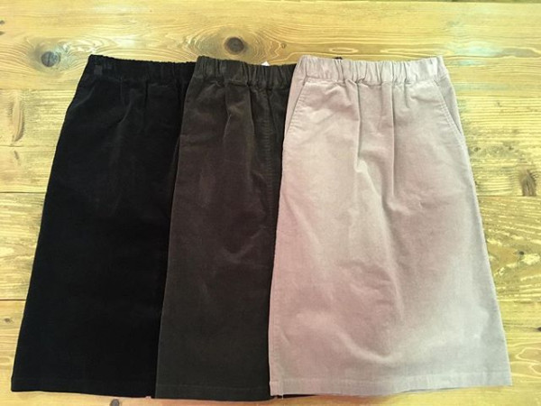 *new item☆**コール天のタイトスカート！**