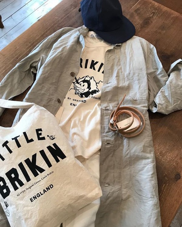 ..春よ来い！..BRIKIN Tシャツホワイトとオフホワイトあります。...