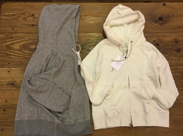 *new item♪macpheeより。basicなパーカーのご紹介です。