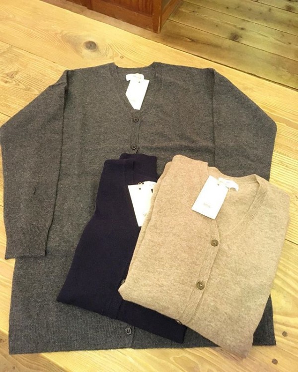 *new item♪***soilよりロングカーディガン入荷しました。**wool 100%**